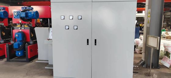 AC380V 50Hz erw ماشین جوشکاری میله فولاد کنترل PLC برای 4-7mm قطر میله جانبی