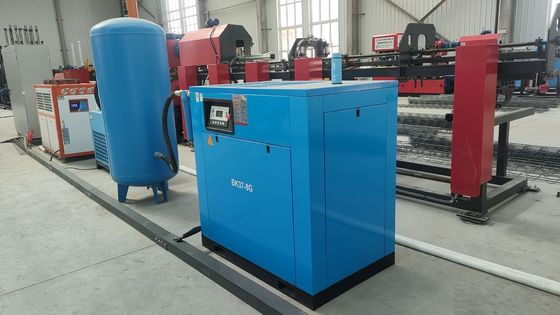 کمپرسور پیچ برقی کنترل شده توسط PLC 37/22kw با سطح کم سر و صدا